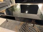 IKEA Tofteryd salontafel zwart hoogglans - 95x95cm, Ophalen, Gebruikt, Vierkant, 50 tot 100 cm