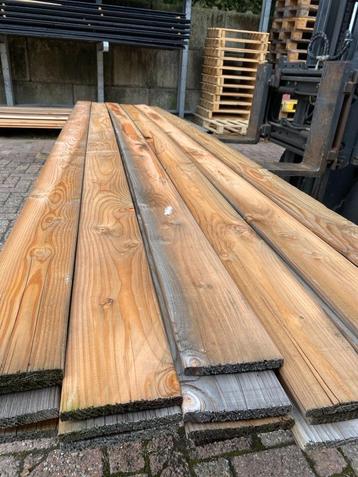 Douglas schuttingplank 1.6 x 14 x 400 cm / geschaafd /B-keus beschikbaar voor biedingen