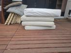 Applaro kussens (2x dunne oude model), Ophalen, Zo goed als nieuw, Beige, Vierkant