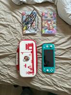 Nintendo Switch Lite + Mario Oddesey + Mario Kart 8 Deluxe, Spelcomputers en Games, Spelcomputers | Nintendo Switch Lite, Ophalen of Verzenden