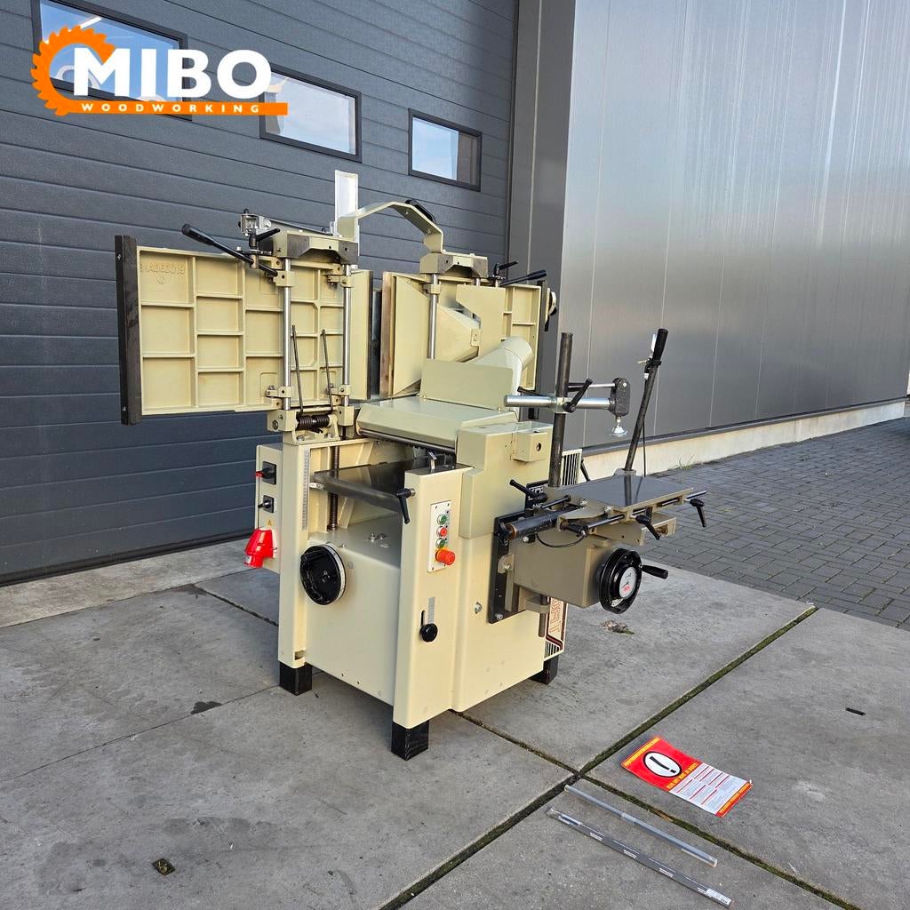 Knapp vlakenvandiktebank plus boor *** als nieuw 410mm, Doe-het-zelf en Verbouw, Schaafmachines, Ophalen of Verzenden, Zo goed als nieuw