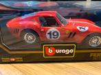 Burago Ferrari 250 GTO, Ophalen of Verzenden, Zo goed als nieuw, Bburago
