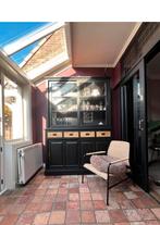 Teakhouten buffetkast, Huis en Inrichting, Kasten | Buffetkasten, Ophalen, Gebruikt, 200 cm of meer, 150 tot 200 cm