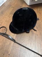 Paardrijhelm fluweel, Ophalen of Verzenden