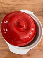 Ovenschaal rond met deksel NIEUW, Huis en Inrichting, Keuken | Potten en Pannen, Ophalen of Verzenden, Nieuw, Overige materialen