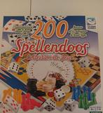 200 Spellendoos., Drie of vier spelers, Ophalen, Nieuw