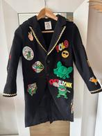 Oeteldonk jas met emblemen voor kinderen, Ophalen, Zo goed als nieuw, 146 t/m 152, Jongen of Meisje