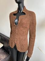 Inti handmade vest mt M Alpaca, Kleding | Dames, Truien en Vesten, Maat 38/40 (M), Inti, Bruin, Inti