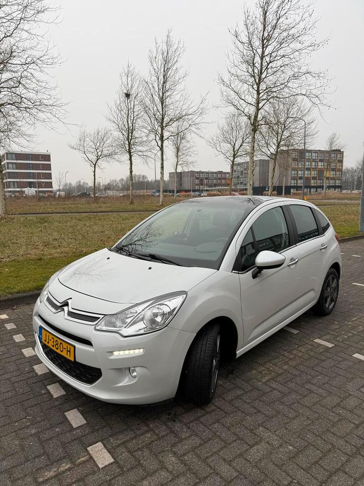 Citroën C3 1.2 Puretech S&S 82pk ETG 2016 Wit TOP CONDITIE, Auto's, Citroën, Particulier, C3, Benzine, B, Hatchback, Automaat