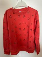 Rode trui met smileys 146/152, Kinderen en Baby's, Kinderkleding | Maat 146, Ophalen of Verzenden, Zo goed als nieuw, Jongen of Meisje