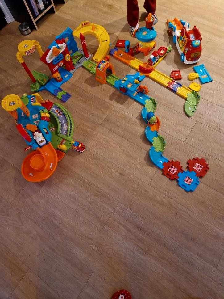 Complete VTech Toet Toet Auto’s set, Kinderen en Baby's, Speelgoed | Vtech, Zo goed als nieuw, 2 tot 4 jaar, Ophalen of Verzenden