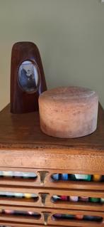 Antieke houten hoedenmal, Antiek en Kunst, Curiosa en Brocante, Ophalen of Verzenden