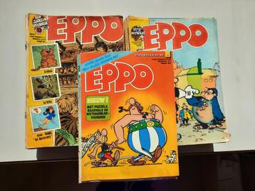 Diverse nummers van stripblad Eppo uit jaren 1975 t/m 1978 beschikbaar voor biedingen