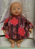 Little Baby pop32 poppenkleertjes poppenkleding rib jurkje89, Ophalen of Verzenden, Nieuw, Babypop