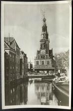 Ansichtkaart Alkmaar Waaggebouw (vooraanzicht) gelopen 1952, Verzenden, 1940 tot 1960, Gelopen, Noord-Holland
