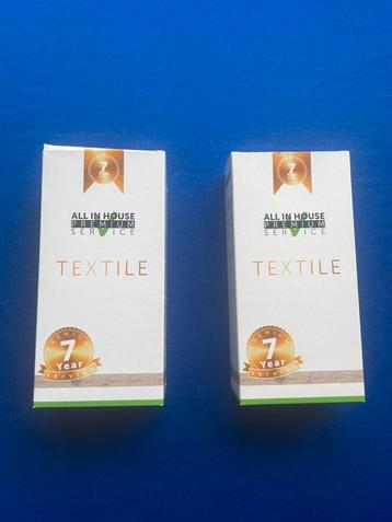 Twee stuks All in House textile care & protect kit beschikbaar voor biedingen