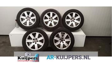 Sportvelgenset + banden van een Audi A6 beschikbaar voor biedingen