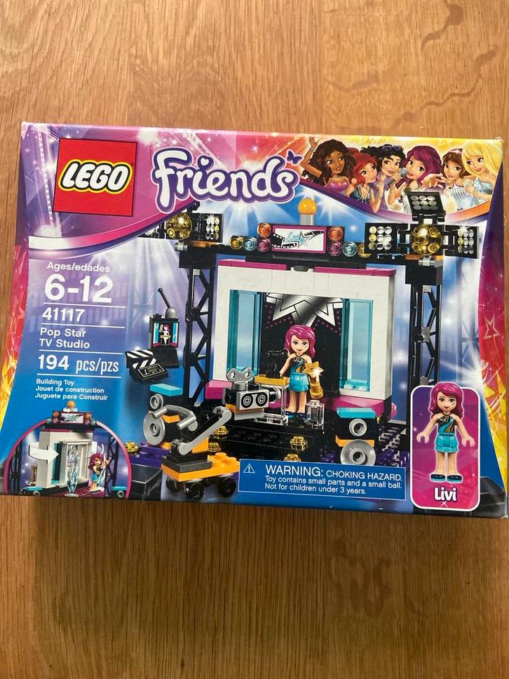 LEGO Friends 41117 Pop Star TV Studio compleet! Sint tip, Kinderen en Baby's, Speelgoed | Duplo en Lego, Zo goed als nieuw, Lego
