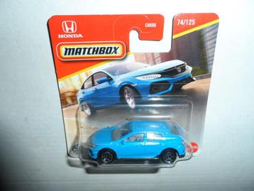 Matchbox - 2017 Honda Civic Hatchback - 1:64 beschikbaar voor biedingen