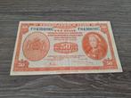 Net biljet halve gulden Nederlands-Indië, 1943, Ophalen of Verzenden