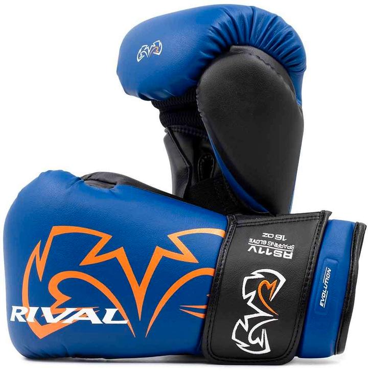 Bokshandschoenen Rival Evolution RS11V Sparring Blue, Sport en Fitness, Boksen, Nieuw, Bokshandschoenen, Ophalen of Verzenden