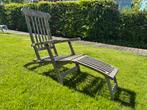 Deckchair ligstoel sunyard, Tuin en Terras, Ligbedden, Ophalen, Gebruikt, Teakhout