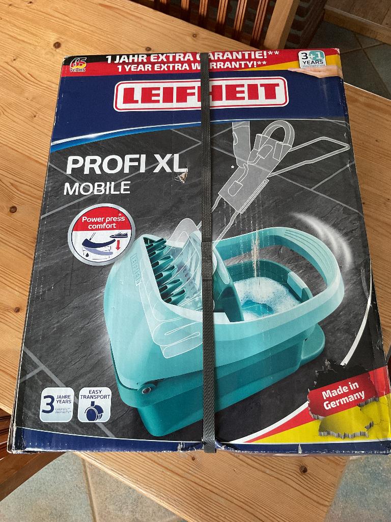 Vloerwisser Leifheit, Huis en Inrichting, Schoonmaakartikelen, Ophalen of Verzenden, Dweilemmer, -bak, of -wagen