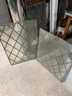 Mooie Glas in Lood Ramen, Gevelraam of Ruit, Gebruikt, Ophalen of Verzenden, Minder dan 80 cm