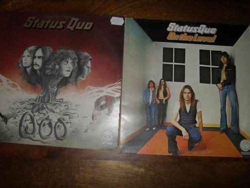 2 LP's STATUS QUO., Cd's en Dvd's, Vinyl | Rock, Gebruikt, Rock-'n-Roll, 12 inch, Ophalen of Verzenden
