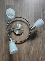 Massive Plafondlamp E14 Fitting, Huis en Inrichting, Lampen | Plafondlampen, Ophalen of Verzenden, Zo goed als nieuw, Glas, Modern