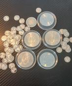 Zilver munten te koop, Ophalen of Verzenden, Zilver
