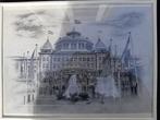 MOOI VERZORGD KURHAUS SCHILDERY 14.95 EURO, Minder dan 50 cm, Nieuw, Ophalen of Verzenden, Schilderij