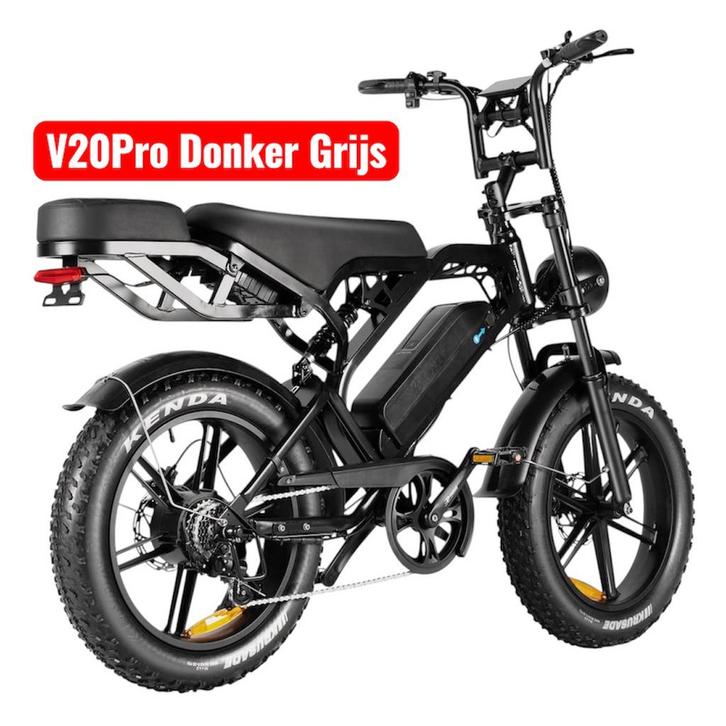 Fatbike V20, V8, C80, H9, EB2, EB16 mini dubbele accu, Fietsen en Brommers, Brommers | Tomos, Nieuw, Overige modellen, Ophalen of Verzenden