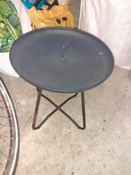 (Tuin/balkon) tafeltje, bijzettafeltje, Ophalen, Minder dan 55 cm, Gebruikt, Metaal of Aluminium