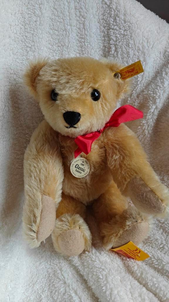 Steiff Beer 33cm, Verzamelen, Beren en Cherished Teddies, Zo goed als nieuw, Ophalen of Verzenden