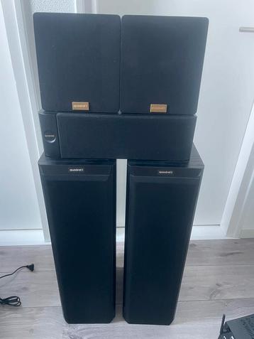 Complete home cinema set – Denon + Quadral + Klipsch (5.1 su beschikbaar voor biedingen