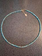 Prachtige ketting van blauwe opaal merk: Jeh Jewelry, Sieraden, Tassen en Uiterlijk, Kettingen, Ophalen of Verzenden, Zo goed als nieuw