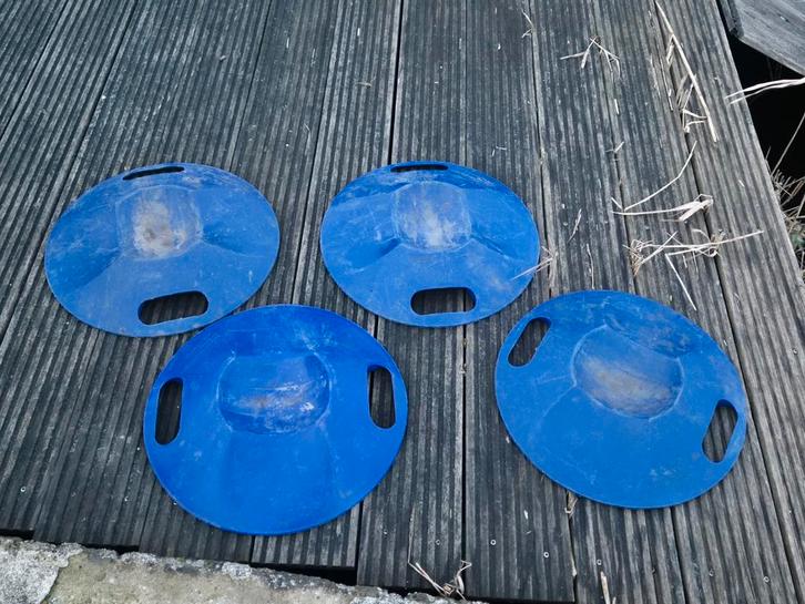 Steigervoet per 4 stuks., Doe-het-zelf en Verbouw, Steigers, Gebruikt, Overige typen, Ophalen of Verzenden