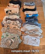 Kledingpakket Maat 74 + Rompers 74/80, Ophalen of Verzenden, Gebruikt, Jongetje of Meisje, Setje