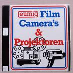 Oude sticker.  eumig. Film Camera's & Projetoren., Ophalen of Verzenden, Zo goed als nieuw, Overige typen