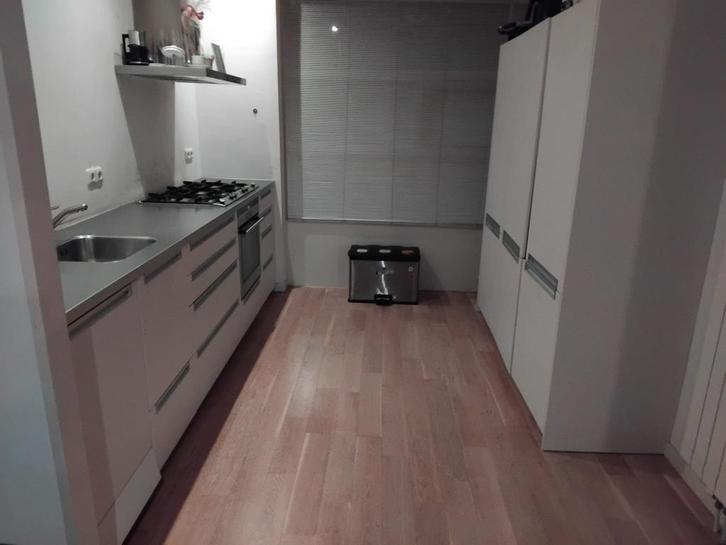 Bruynzeel keuken parallel - GRATIS, Huis en Inrichting, Keuken | Complete keukens, Gebruikt, Dubbelwandige keuken, Crème, Overige materialen