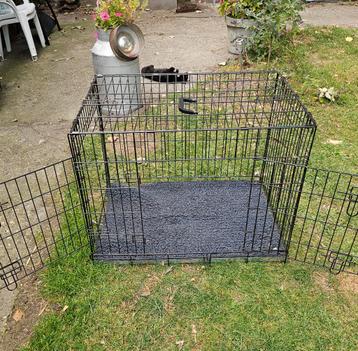 Middelgrote hondenbench – als nieuw (Welkoop) beschikbaar voor biedingen