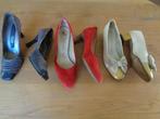 PETER KAISER leren/lak pumps/hoge hak:mt 38(5)40(6.5) 40.5(7, Pumps, Beige, Ophalen of Verzenden, Zo goed als nieuw
