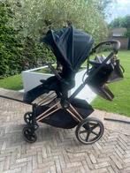 Cybex Priam kinderwagen icl. Luiertas met toebehoren, Kinderen en Baby's, Kinderwagens en Combinaties, Gebruikt, Verstelbare duwstang