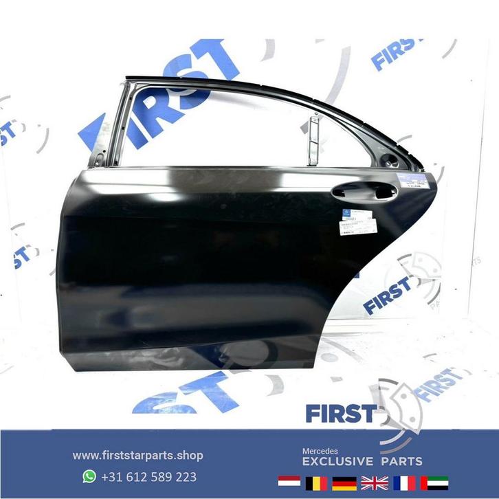 W222 S KLASSE DEUR / PORTIER LINKS ACHTER LANG A2227300105 S, Auto-onderdelen, Carrosserie en Plaatwerk, Deur, Mercedes-Benz, Achter