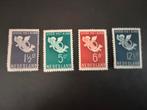 NVPH  289-292 ongestempeld met gom, Postzegels en Munten, Ophalen of Verzenden
