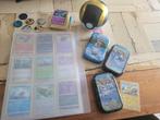Pokemon verzameling met oa kaarten, munten, ultraball, Ophalen of Verzenden, Zo goed als nieuw, Meerdere kaarten