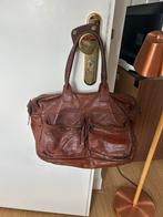 Cowboysbag Handtas Bruin Leder, Ophalen, Gebruikt, Bruin, Handtas