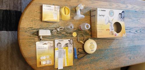 Medela Swing compleet met doos en boekjes., Kinderen en Baby's, Babyvoeding en Toebehoren, Zo goed als nieuw, Borstkolf, Ophalen of Verzenden