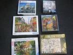 puzzels 1000 st. divers, Hobby en Vrije tijd, Denksport en Puzzels, Ophalen of Verzenden, 500 t/m 1500 stukjes, Zo goed als nieuw